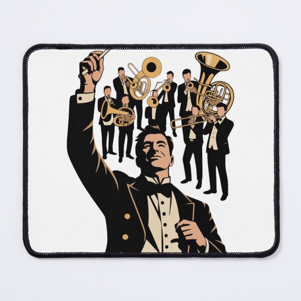 Item preview, Conductor Orchestra Brass Band designed and sold by ladyindigital.
