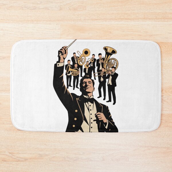 Item preview, Conductor Orchestra Brass Band designed and sold by ladyindigital.