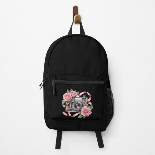 Item preview, vintage camera with flower designed and sold by jkrphoto.