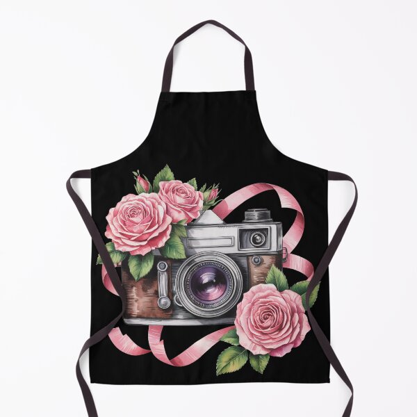 Item preview, vintage camera with flower designed and sold by jkrphoto.