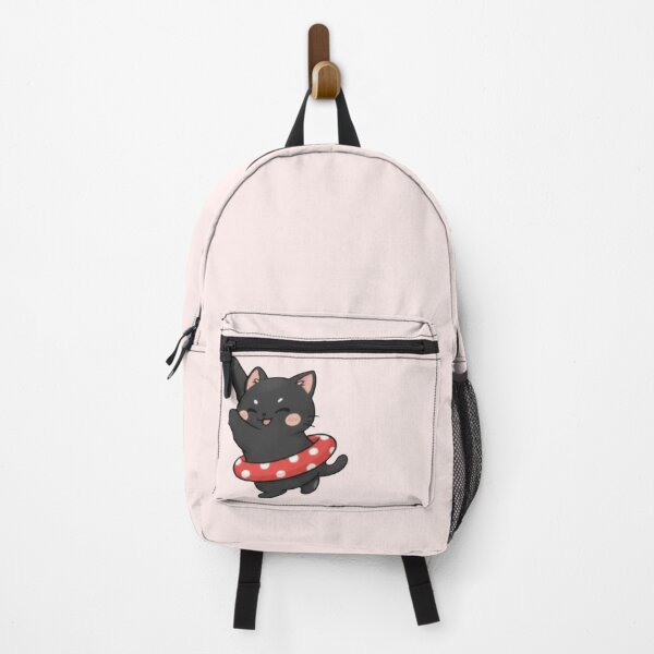 Item preview, Tube Cat Hanging from the Spring – Cute Floating Cat Illustration designed and sold by HNstory.