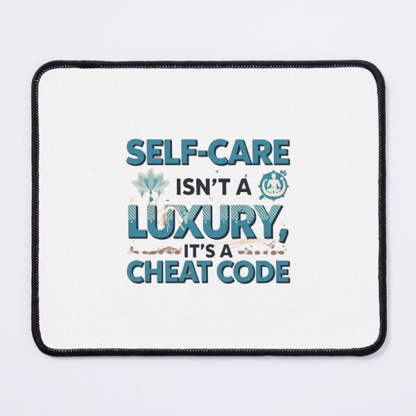 Item preview, Self-Care Isn’t Luxury, It’s Cheat Code designed and sold by ChillModeOn.