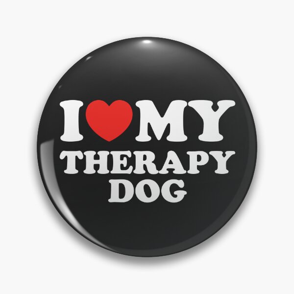 Item preview, I Love My Therapy Dog designed and sold by shitpostee.