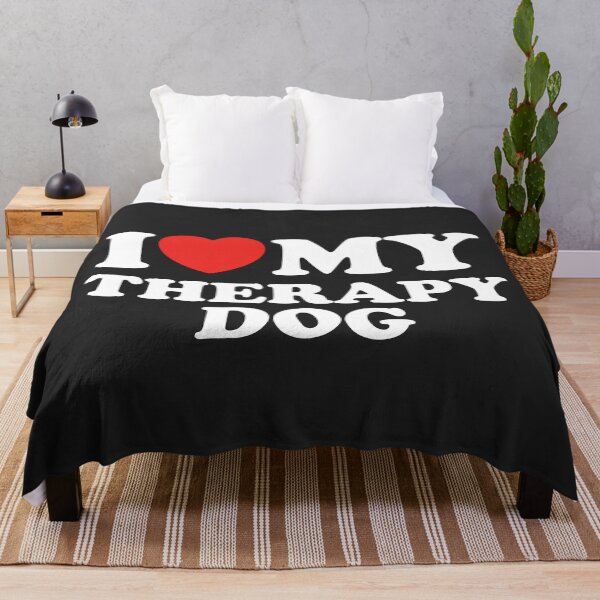 Item preview, I Love My Therapy Dog designed and sold by shitpostee.
