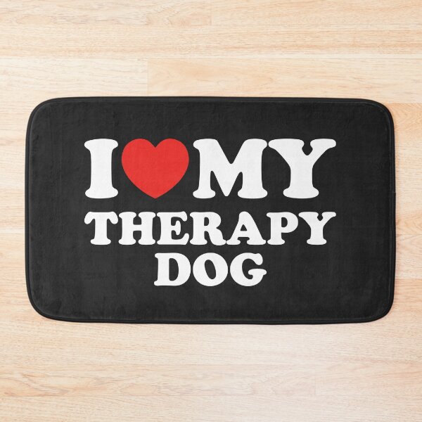 Item preview, I Love My Therapy Dog designed and sold by shitpostee.