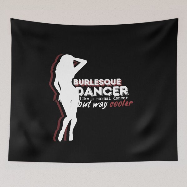 Item preview, Burlesque Girl Like a Normal Girl But Way Cooler designed and sold by ladyindigital.