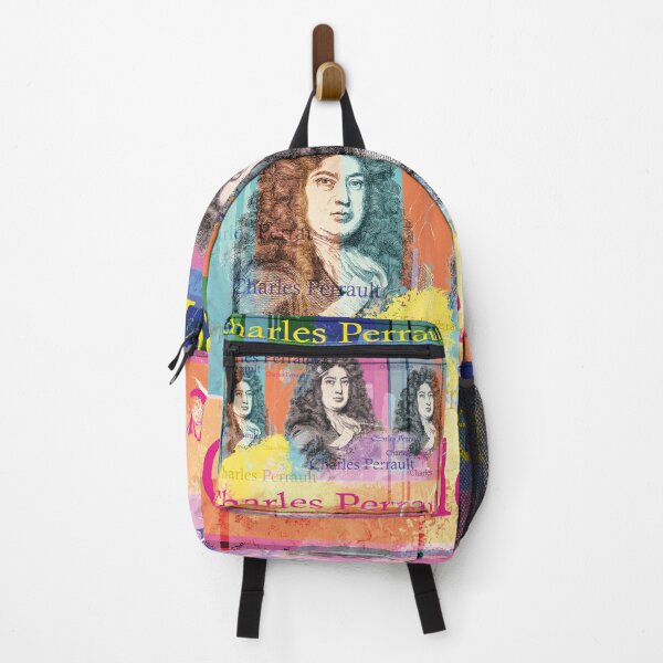 Item preview, Charles Perrault Pop Art – Colorful Writer Portrait designed and sold by Mauswohn.