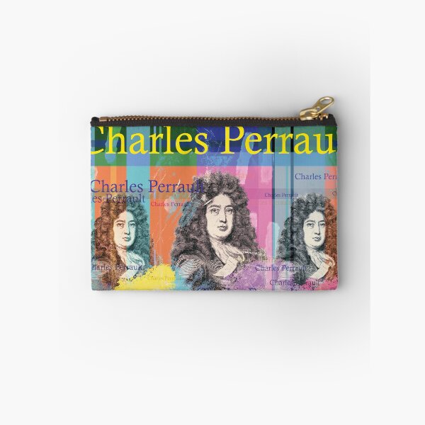 Item preview, Charles Perrault Pop Art – Colorful Writer Portrait designed and sold by Mauswohn.