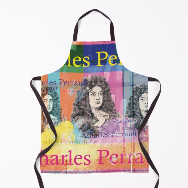 Item preview, Charles Perrault Pop Art – Colorful Writer Portrait designed and sold by Mauswohn.