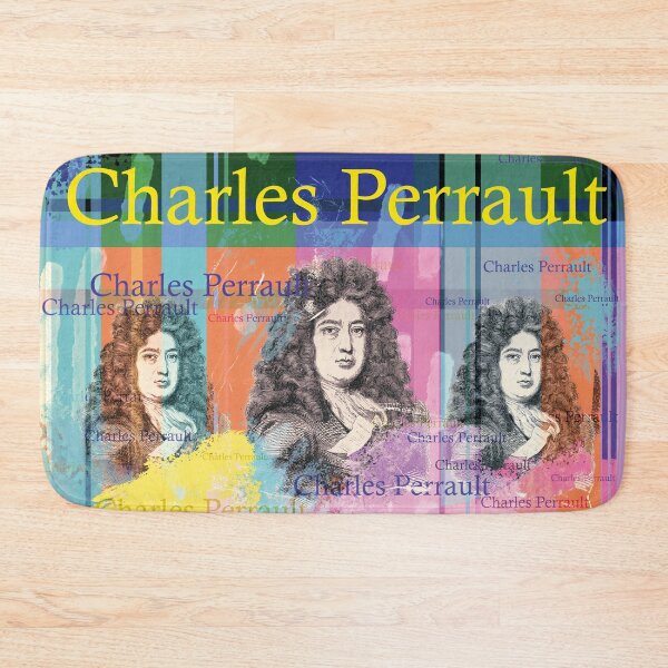 Item preview, Charles Perrault Pop Art – Colorful Writer Portrait designed and sold by Mauswohn.