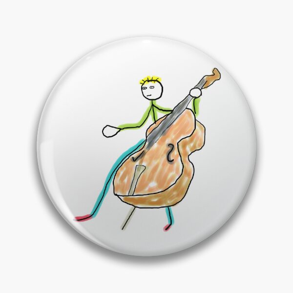 Item preview, Double Bass Stickman designed and sold by Mark-Ewbie.