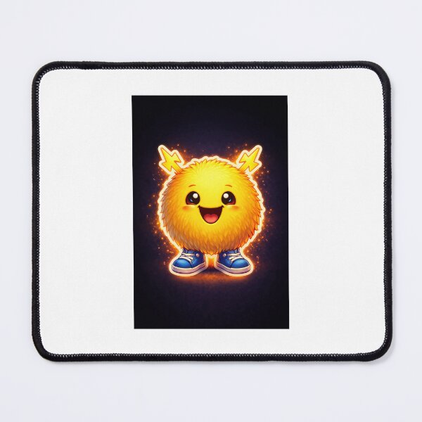 Item preview, The Radiant Spark-Haired Monster of Energy designed and sold by SurendarJeswani.