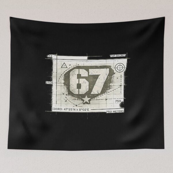 Item preview, Tactical Military Map – 67 designed and sold by Tactical Override.