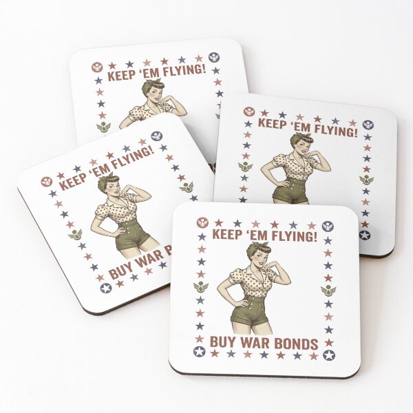 Item preview, Patriotic Pin Up Girl World War II Recruiting Style designed and sold by Blok45.