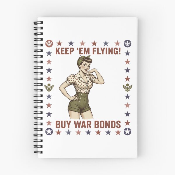 Item preview, Patriotic Pin Up Girl World War II Recruiting Style designed and sold by Blok45.