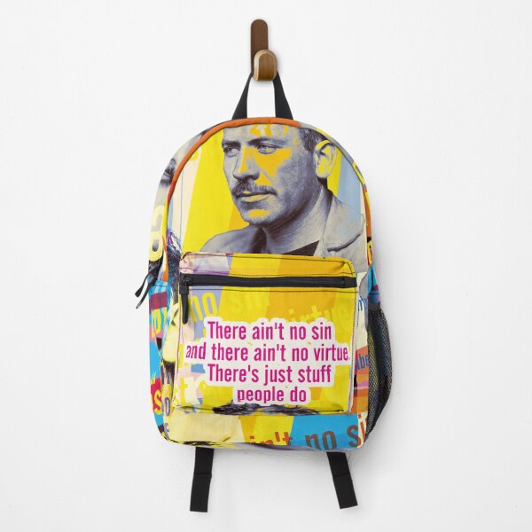 Item preview, John Steinbeck quote Pop Art – Modern author portrait designed and sold by Mauswohn.