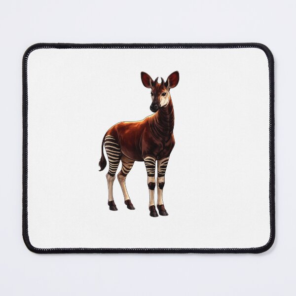 Item preview, Okapi – Rare African Wildlife Animal Illustration designed and sold by Fabrifrank.