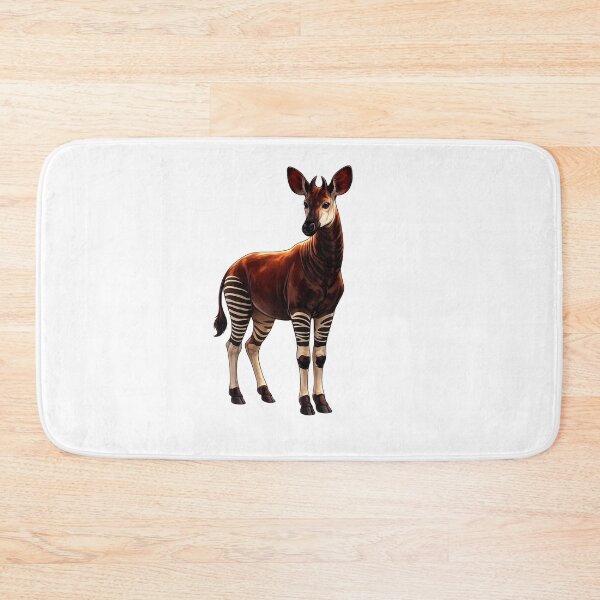 Item preview, Okapi – Rare African Wildlife Animal Illustration designed and sold by Fabrifrank.