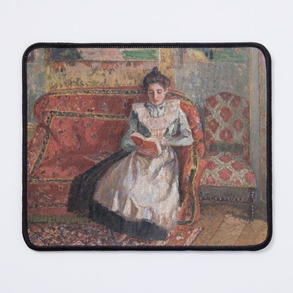 Item preview, Jeanne Pissarro -Reading designed and sold by tomorrowsart.