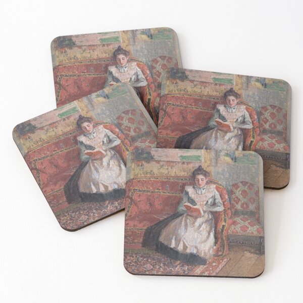 Item preview, Jeanne Pissarro -Reading designed and sold by tomorrowsart.