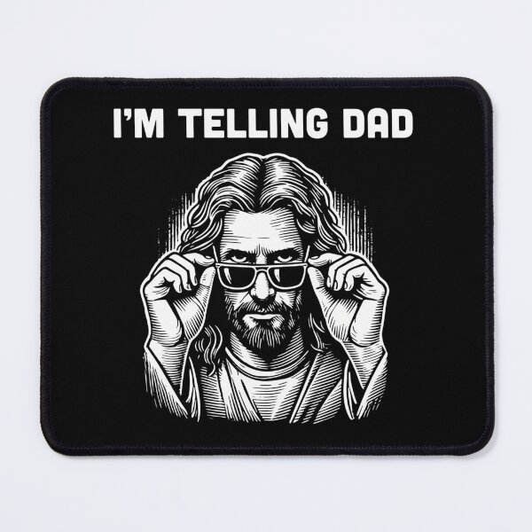 Item preview, I'M Telling Dad Jesus With Sunglasses Design designed and sold by Anthonalker229.