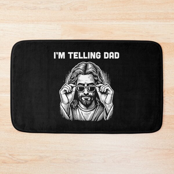 Item preview, I'M Telling Dad Jesus With Sunglasses Design designed and sold by Anthonalker229.