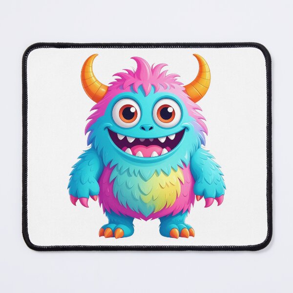 Item preview, Cute Rainbow Monster Illustration designed and sold by Partoon-dp.