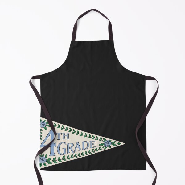 Item preview, Floral Pennant First Day of 4th Grade For Teacher Student designed and sold by BlueCreator-inc.