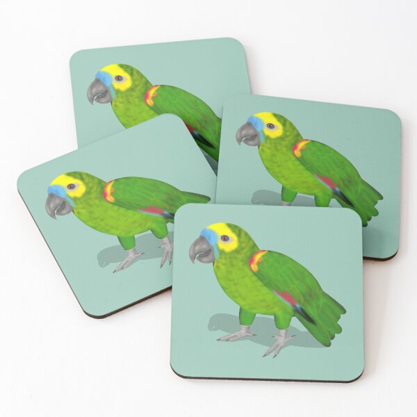 Item preview, Green parrot  designed and sold by Daniel Vasco.