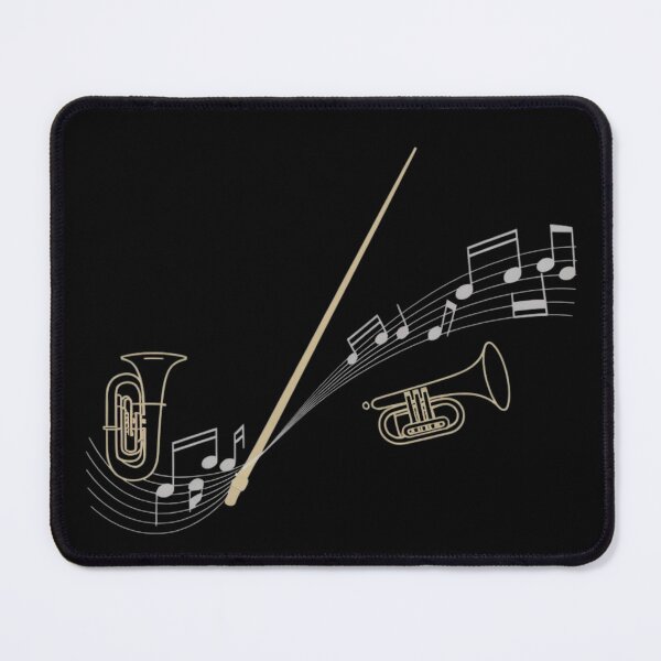 Item preview, Conductor Orchestra Brass Band Music Notes designed and sold by ladyindigital.