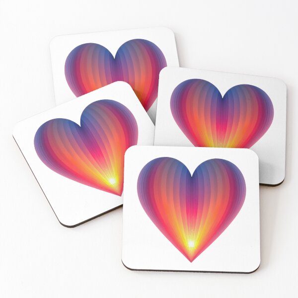 Item preview, Radiant Heart Sunrise Spiritual Energy Positive Vibe designed and sold by RDproject.