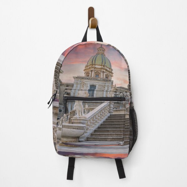 Item preview, Piazza Pretoria Palermo – Sicilian architecture at sunset designed and sold by Mauswohn.