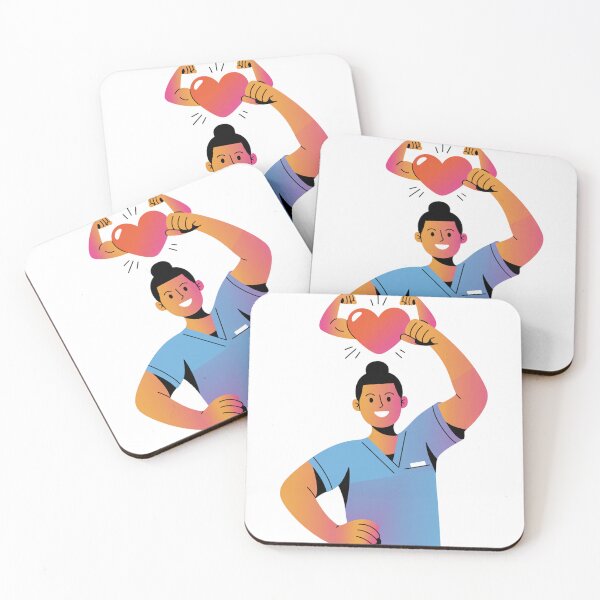 Item preview,  Physiotherapist With Flexing Heart designed and sold by McVrax.
