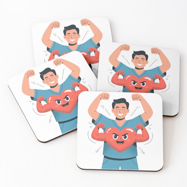 Item preview,  Physiotherapist With Flexing Heart designed and sold by McVrax.