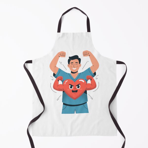 Item preview, Physiotherapist With Flexing Heart designed and sold by McVrax.