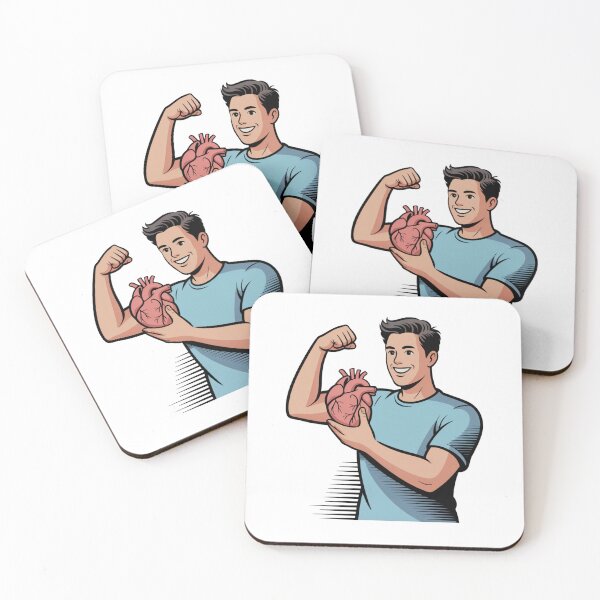 Item preview, Physiotherapist With Flexing Heart designed and sold by McVrax.