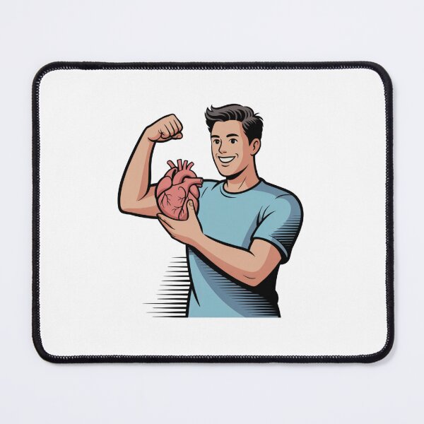 Item preview, Physiotherapist With Flexing Heart designed and sold by McVrax.