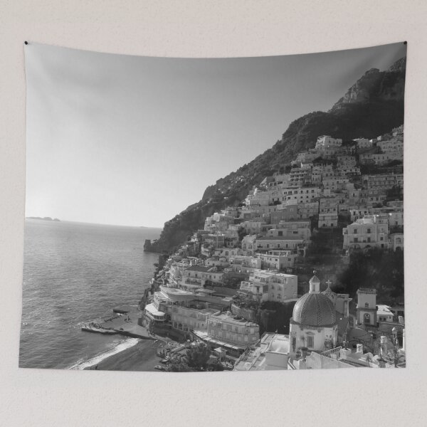 Item preview, Bellissima Positano 1 - BW designed and sold by Anita's & Bella's Art.