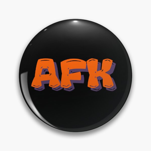 Item preview, AFK — away from keyboard designed and sold by Rasheedaholik.