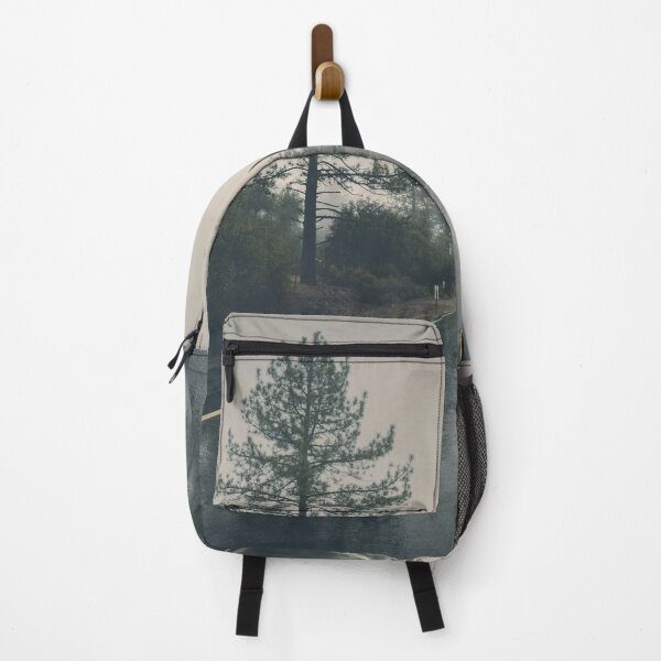 Item preview, Lonely road in the fog – Melancholy forest landscape in the rain designed and sold by Mauswohn.