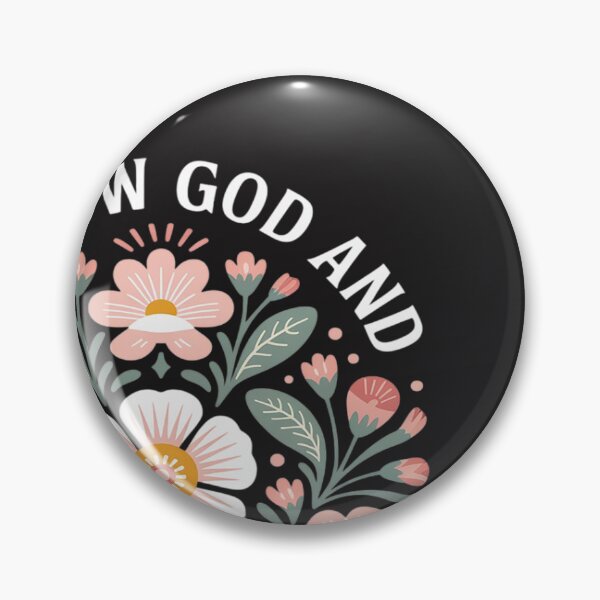 Item preview, Floral to Know God and to Make Him Known Boho Wildflowers designed and sold by BlueCreator-inc.