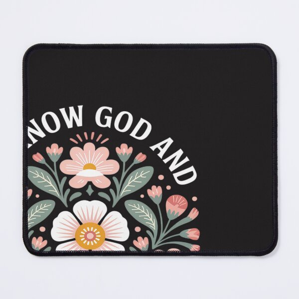 Item preview, Floral to Know God and to Make Him Known Boho Wildflowers designed and sold by BlueCreator-inc.