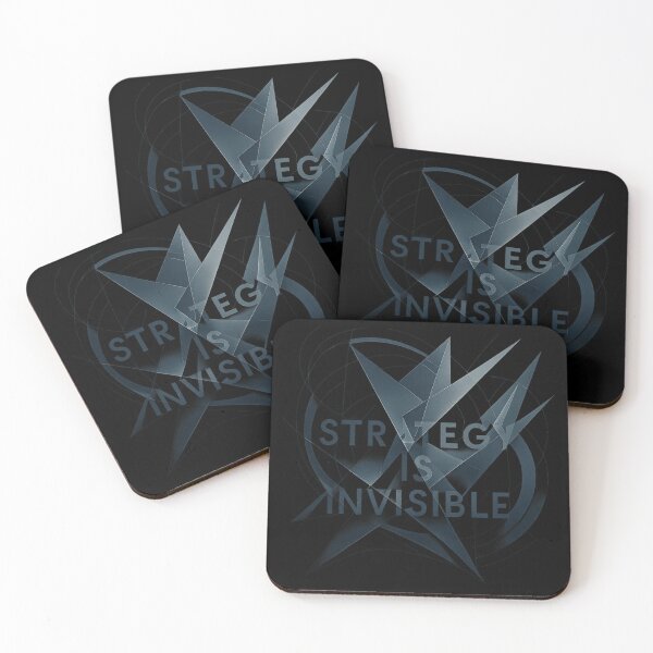 Item preview, Invisible Strategy - Abstract Geometric Business Art designed and sold by MKreative Studio.