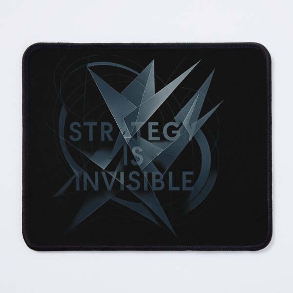 Item preview, Invisible Strategy - Abstract Geometric Business Art designed and sold by MKreative Studio.