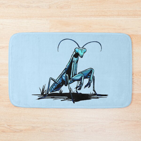 Item preview, Praying Mantis - Blue Version designed and sold by MartynaKanik.