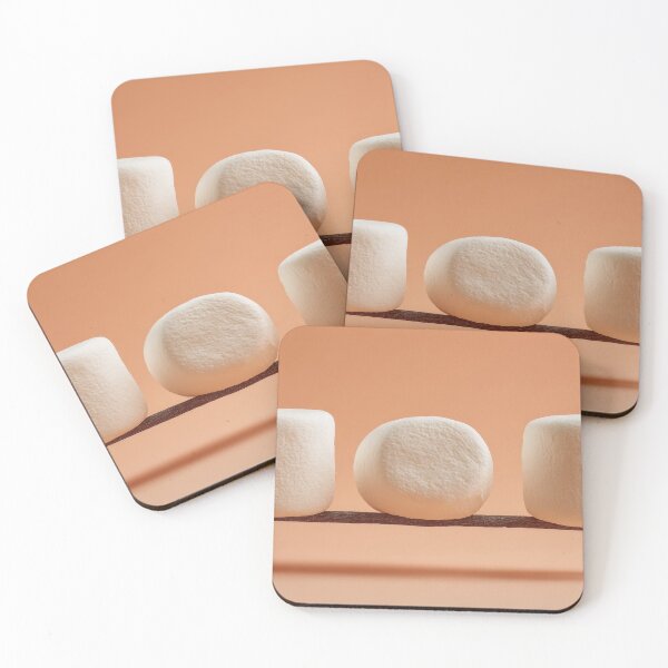 Item preview, Marshmallows on a stick in a row designed and sold by anytka.