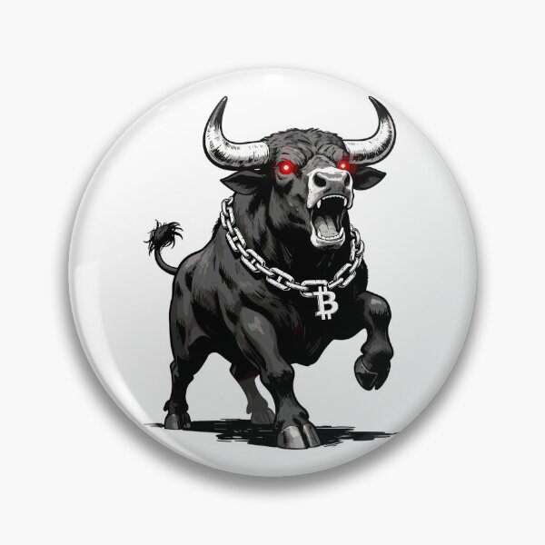 Item preview, Bitcoin Bull Red Laser Eyes Crypto Bullrun Gift designed and sold by Pineapple-Tree.