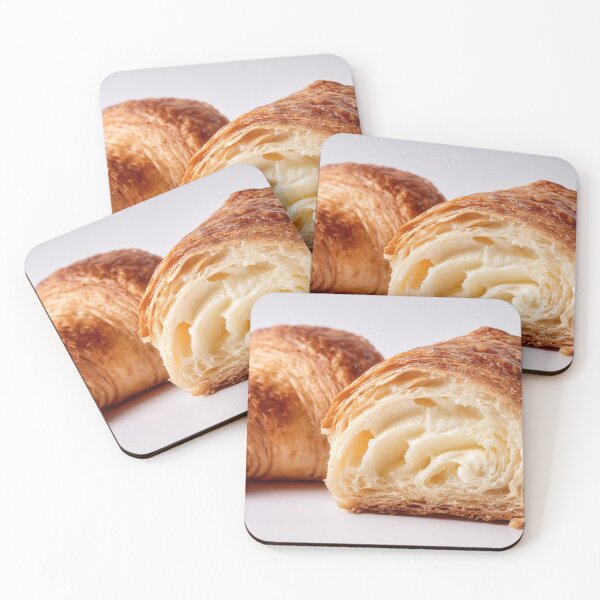 Item preview, Fresh baked croissants on a table designed and sold by anytka.