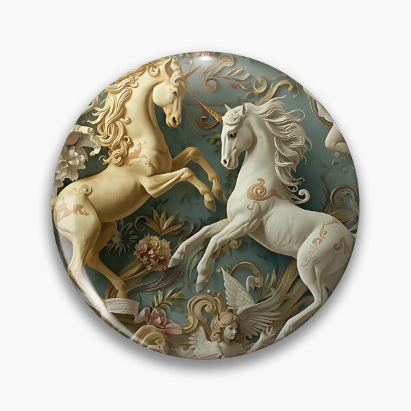 Item preview, Celestial Dance of Unicorns and Cherubs designed and sold by Looyoursellf.