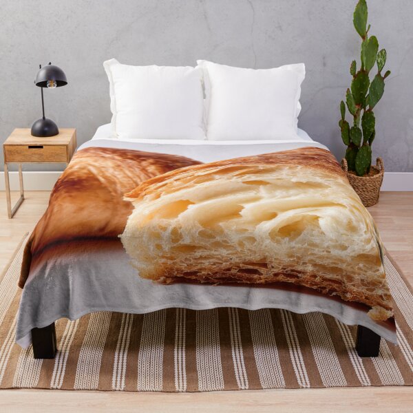 Item preview, Fresh baked croissants on a table designed and sold by anytka.